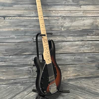 Sterling by Music Man Left Handed StingRay Ray 4 Electric Bass- Satin Sunburst image 5