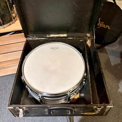 Ludwig Original Vintage Suite Case Snare Drum Case, Yellow/Gold Badge, Keystone Era 1960s! image 10