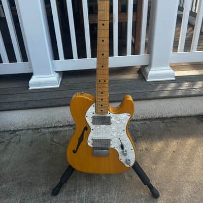 1972 Fender Telecaster Thinline - Natural - All Original image 2