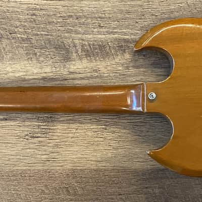 1972 Gibson SG Pro Natural Gloss Finish Electric Guitar image 14