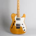 Fender Telecaster Thinline Solid Body Electric Guitar (1974), ser. #656867, molded plastic hard shell case.