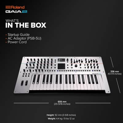 Roland Gaia 2 Advanced Sonic Capabilities Synthesizer image 5