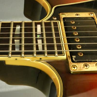 YAMAHA SG-1600 1980 - ebony touch - Cherry Sunburst - Japan Import image 7