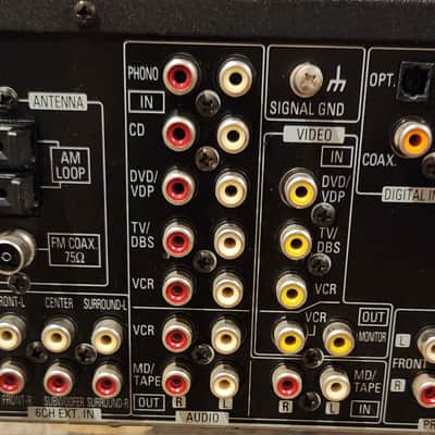 Denon Denon AVR-1600 Precision Audio Component Dolby Digital A/V Receiver 90s - Black image 8