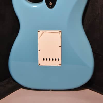 2023 Fender MIJ Limited International Color Maui Blue Stratocaster w/HSC image 4