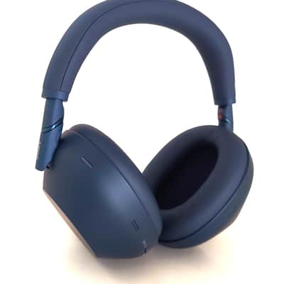 Sony WH-1000XM6 Premium Wireless Noise-Canceling Over-the-Ear Headphones - Midnight Blue image 2