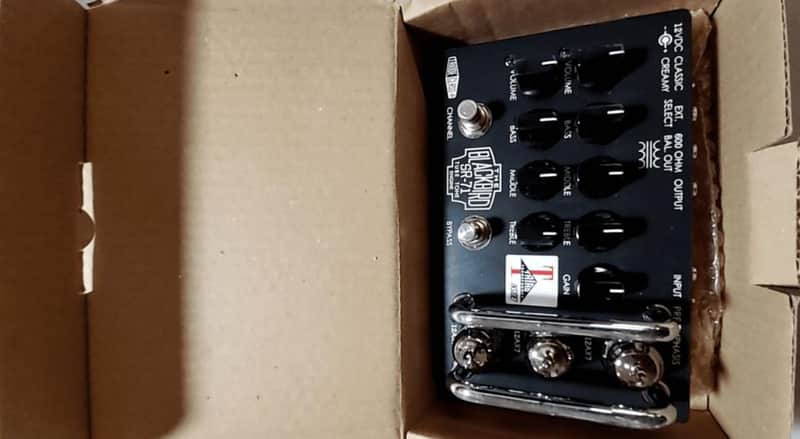 Effectrode Blackbird Vacuum Tube Pre-amp SR-71 Pedal w/ original Effectrode adapter image 1