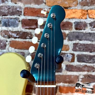 Fender Telecaster American Limited Edition 60s Electric Guitar w/ HSC & Respray by MJT (2010s - Sherwood Green Metallic) image 3