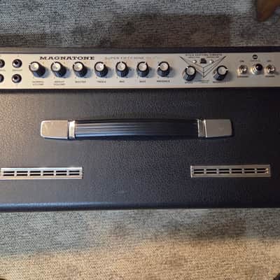 Magnatone Super Fifty-Nine MK II 2-Channel 45-Watt 1x12" Guitar Combo 2016 - 2018 - Black image 2