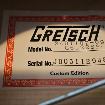Gretsch G6122SP Country Classic II Custom Edition with TV Jones Pickups, Double Mute 2004 - 2006 - Walnut Stain image 11