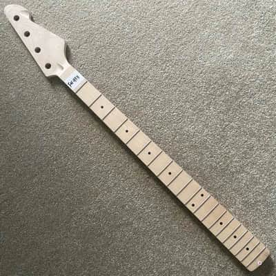 Maple Wood 4 String Bass Neck, 20 Frets Fingerboard image 1