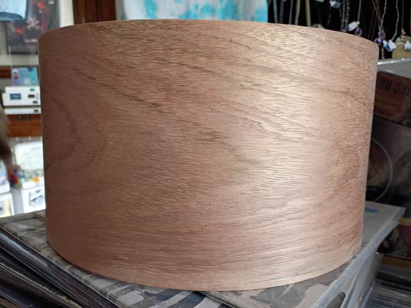 B-stock 13x7 Jatoba steam Bent semi-solid bare raw snare drum Shell by Erie drums and shells image 1