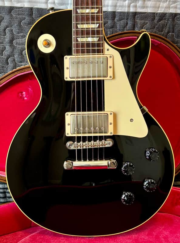 Gibson Custom '57 Les Paul Standard M2M 2020 - Ebony image 1