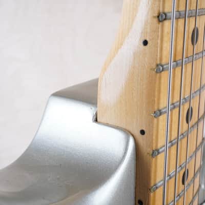Tokai Silver Star SS50 MIJ 1983 Silver Grey Vintage Japan | Project - Needs Repair | w/ Bag image 21