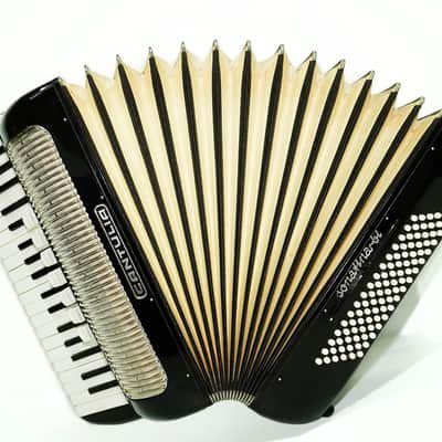 Vintage Accordion Cantulia Sonatina bi 96 Bass, Rare Old German Piano Accordian, New Straps, 2392, Keyboard Accordion Instrument, Rich and Bright Sound image 3