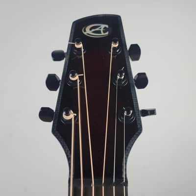 Composite Acoustics GX - Wine Red Burst With OHSC image 3