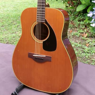 1969 Yamaha FG180 Red Label Nippon Gakki+Rocket Case image 4