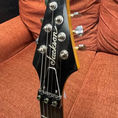 Jackson SDK2 Super Dinky HSH w/Floyd Rose Burgundy Oak image 3