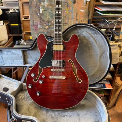 Eastman T486L 2021 Thinline Archtop Left-Handed - Classic image 3