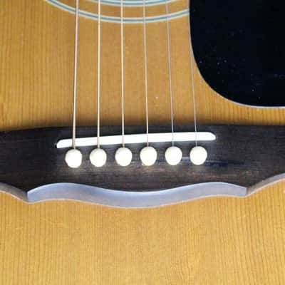 1977 Vintage Guild D-44M BLD Blonde Flamed Maple Bluegrass Jubillee ~Ebony Fretboard~ 1970s USA image 14