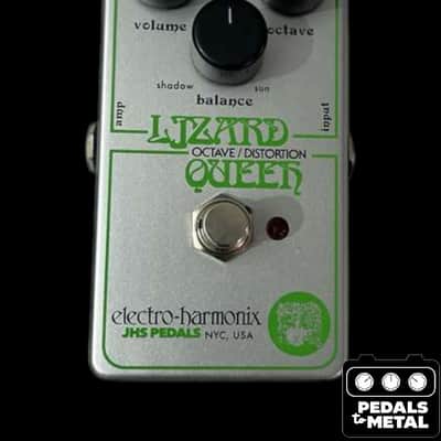 Electro-Harmonix / JHS Nano Lizard Queen Octave Fuzz 2023 - Present - Silver / Green - X18495 image 2