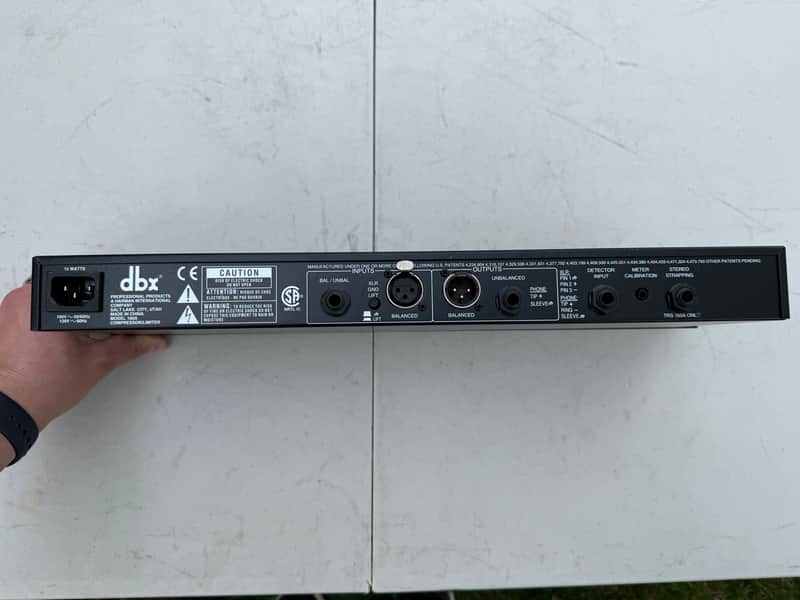 dbx 160X Compressor / Limiter 2000s - Black image 1