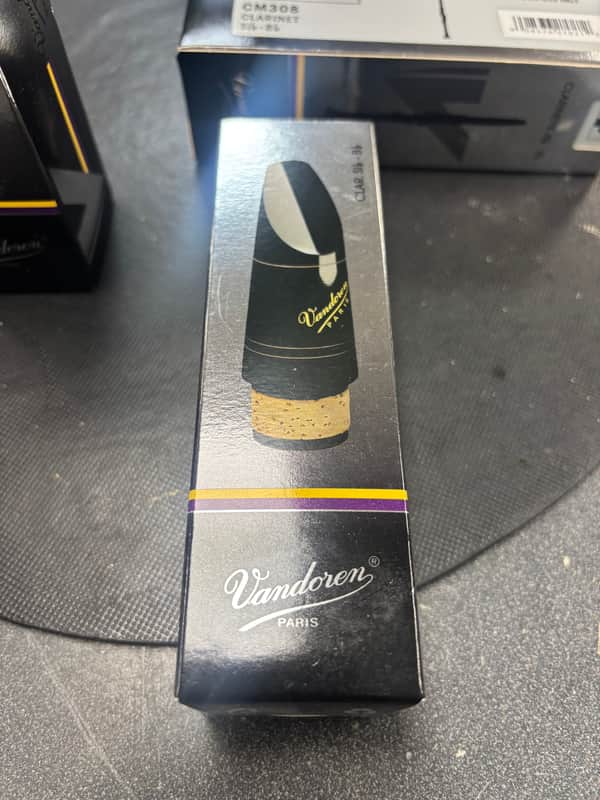 Vandoren Clarinet CM308 Sib-Bb mouthpiece 2026 - Black image 1