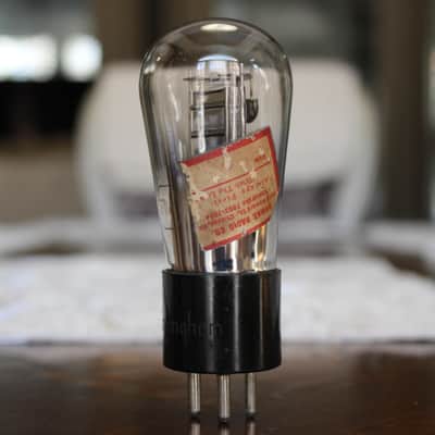 Cunningham 71A - 1930's - Globe Tube - Engraved Base - Power Triode - "Satisfaction Guaranteed" image 2