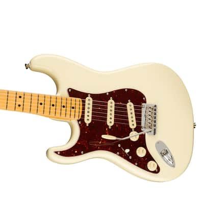Fender American Professional II Stratocaster Left-Handed Electric Guitar, Maple Fingerboard, Olympic White image 9
