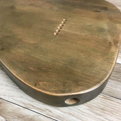 FRANCHIN Mars guitar body WESTERN Rustic Aged Relic natural finish Selected Alder T-Style Made in Italy - Stock piece #17751123 image 14