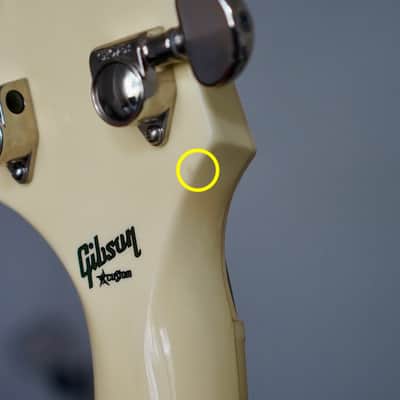 Gibson Custom Shop Les Paul Custom '68 Reissue Vintage White Ebony Board 2010 image 20