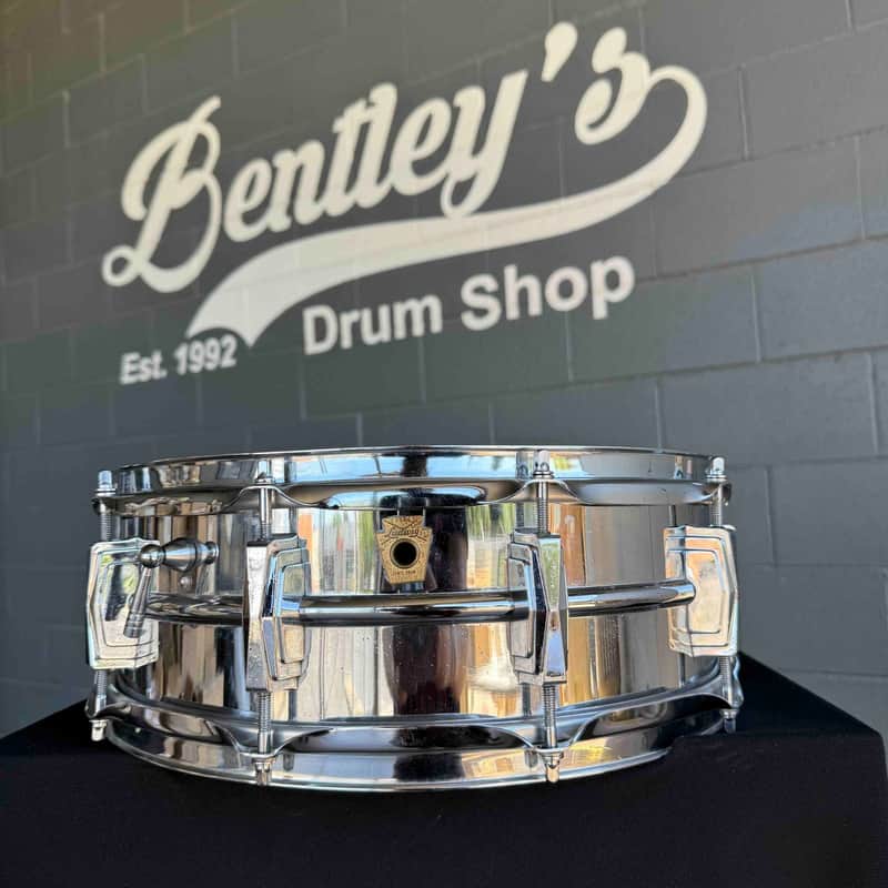 Vintage 60's Ludwig Supraphonic 5.5x14 Snare Drum (Rm 4) image 1