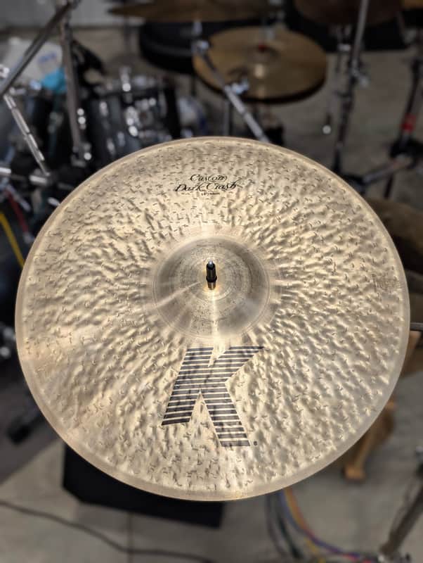 Zildjian 19" K Custom Dark Crash Cymbal 1995 - Present - Traditional image 1