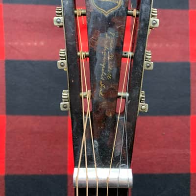 1929 National Triolian Resophonic Guitar Walnut Sunburst image 11