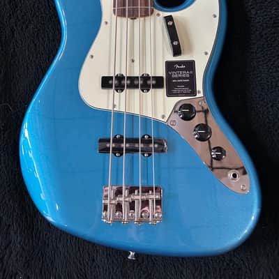 Fender Vintera II '60s Jazz Bass with Rosewood Fretboard Lake Placid Blue #MX23107622 9 lbs. 4.2 oz image 4