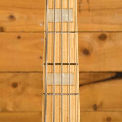 Squier Classic Vibe Active 70s Jazz Bass V - Maple - Ocean Turquoise - 5-String image 6