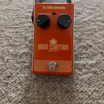 TC Electronic Iron Curtain Noise Gate 2019 - Present - Orange image 5