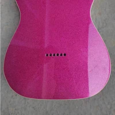 Purple Alder Wood Telecaster Tele Style Guitar Body image 4
