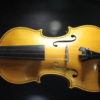 An Antique Antonius Stradivarius Nicolo Eberti Copy Full Size 4/4 Violin Bow & Case3 V image 12