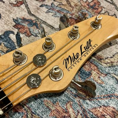 Mike Lull JT5-24 Custom 5-String Bass – Fireglo Finish image 7