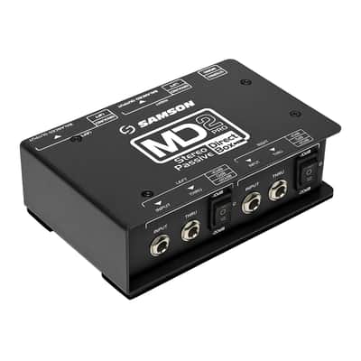 Samson SAMD2PRO MD2 Pro Stereo Passive Direct Box image 1