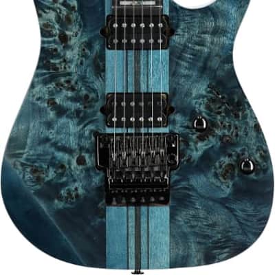 Ibanez RGT1220PBKCOL Premium Electric Guitar - Cosmic Blue Low Gloss image 2