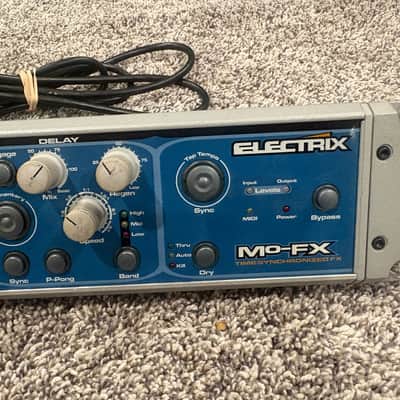 Electrix Mo-FX Time Synchronized Effects Unit 2000s - Blue image 4