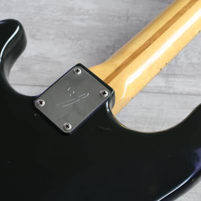 1982 Fender USA "Dan Smith" Era Stratocaster (Black) image 11