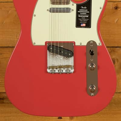 Fender American Professional Classic Telecaster - Rosewood - Faded Dakota Red image 10