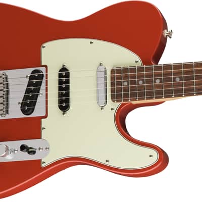 Fender Deluxe Nashville Telecaster, Pau Ferro Fingerboard, Fiesta Red image 4