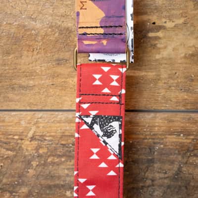 Mother Mary "Red Pony" Guitar Strap image 3