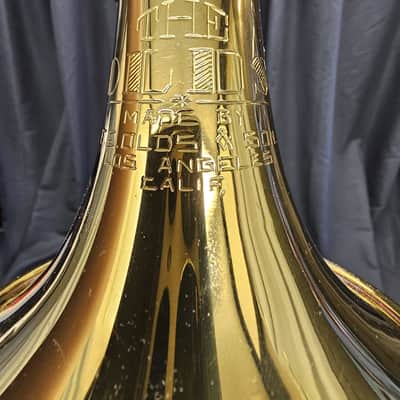 Olds Bb Cornet 1938 - Lacquered Brass w/ Nickel plating w/ original case image 4