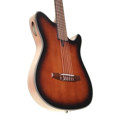 Ibanez FRH10N-BSF Electro-Acoustic Guitar, Brown Stained Flat image 5