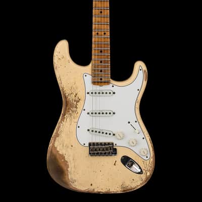 Fender Custom Shop Yngwie Malmsteen Signature Stratocaster Heavy Relic - Vintage White #40437 image 3